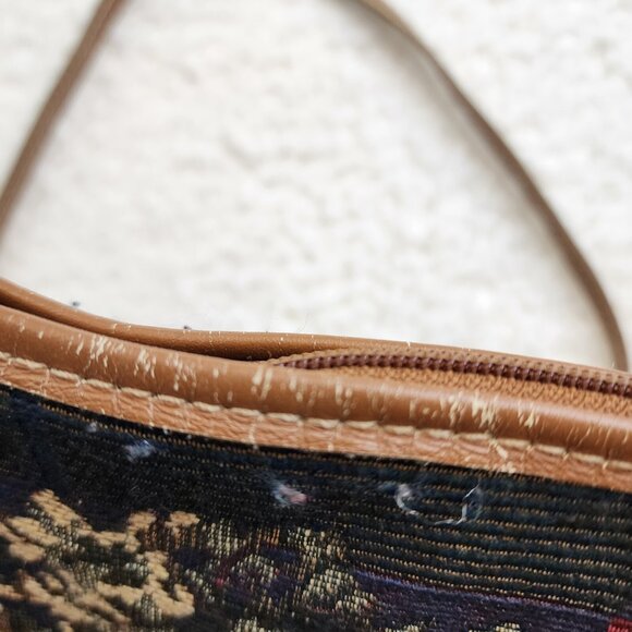 Vintage Tapestry Crossbody Shoulder Handbag Purse Irish Setter Hunter Plain - Picture 6 of 10